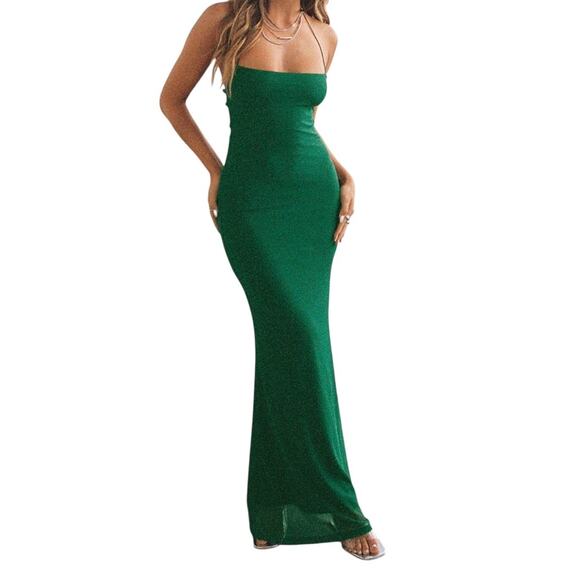 Princess Polly Malvern Maxi dress green size 8 - Picture 1 of 9